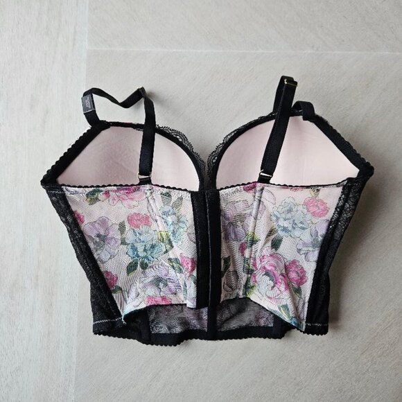 Beautiful Very Sexy Push-Up Lace Corset New - Picture 8 of 11